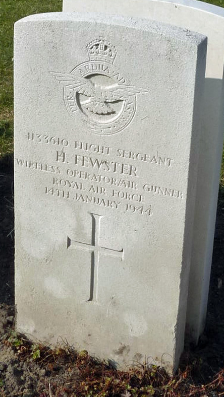 F/Sgt Herbert Fewster<br/><br /><br />died January 15th, 1944